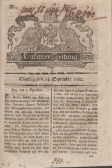 Krakauer Zeitung.1802, Nro. 74 (14 September) + dod.