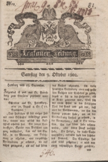 Krakauer Zeitung.1802, Nro. 81 (9 Oktober) + dod.