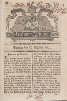 Krakauer Zeitung.1802, Nro. 101 (18 Dezember) + dod.