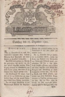 Krakauer Zeitung.1802, Nro. 103 (25 Dezember) + dod.