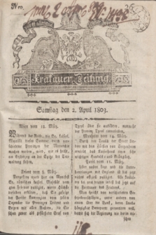 Krakauer Zeitung.1803, Nro. 26 (2 April) + dod.