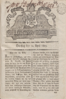 Krakauer Zeitung.1803, Nro. 29 (12 April) + dod.