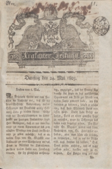 Krakauer Zeitung.1803, Nro. 41 (24 Mai) + dod.