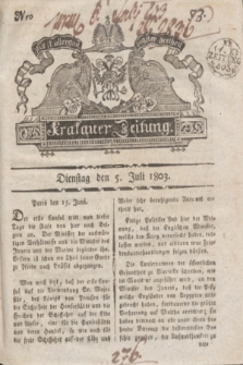 Krakauer Zeitung.1803, Nro. 53 (5 Juli) + dod.