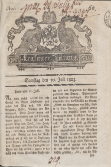 Krakauer Zeitung.1803, Nro. 60 (30 Juli) + dod.