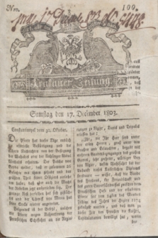 Krakauer Zeitung.1803, Nro. 100 (17 December) + dod.