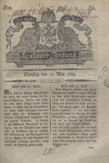 Krakauer Zeitung.1804, Nro. 39 (15 Mai) + dod.
