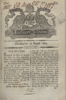 Krakauer Zeitung.1804, Nro. 69 (28 August) + dod.