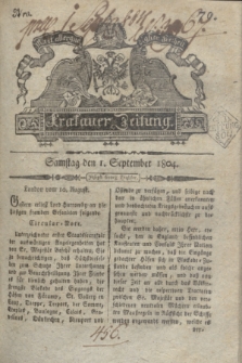 Krakauer Zeitung.1804, Nro. 70 (1 September) + dod.