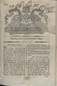 Krakauer Zeitung.1804, Nro. 77 (25 September) + dod.