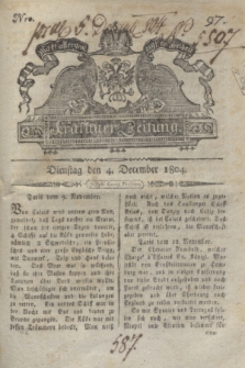 Krakauer Zeitung.1804, Nro. 97 (4 December) + dod.