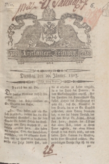 Krakauer Zeitung.1807, Nro. 6 (20 Jänner) + dod.