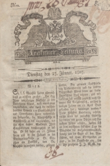 Krakauer Zeitung.1807, Nro. 8 (27 Jänner) + dod.