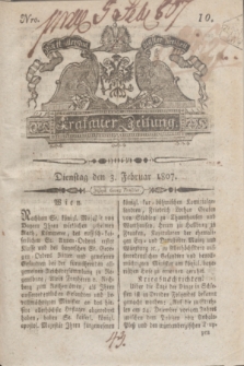 Krakauer Zeitung.1807, Nro. 10 (3 Februar) + dod.