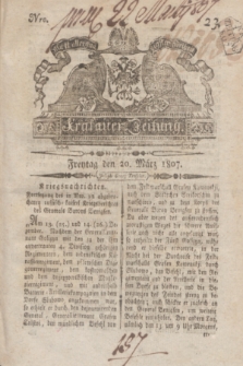 Krakauer Zeitung.1807, Nro. 23 (20 März) + dod.