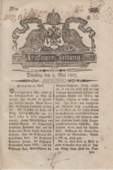 Krakauer Zeitung.1807, Nro. 36 (5 Mai) + dod.