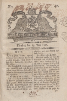 Krakauer Zeitung.1807, Nro. 40 (19 Mai) + dod.