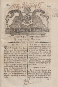 Krakauer Zeitung.1807, Nro. 43 (29 Mai) + dod.
