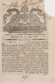 Krakauer Zeitung.1807, Nro. 47 (12 Juni) + dod.