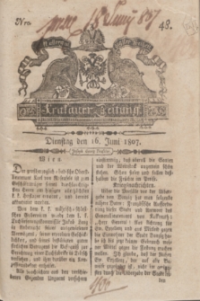 Krakauer Zeitung.1807, Nro. 48 (16 Juni) + dod.
