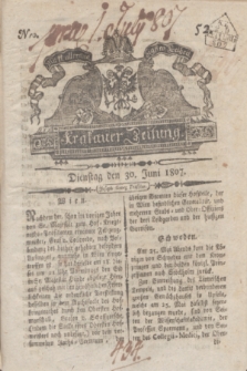 Krakauer Zeitung.1807, Nro. 52 (30 Juni) + dod.