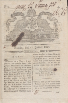 Krakauer Zeitung.1805, Nro. 4 (12 Januar) + dod.