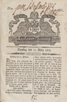 Krakauer Zeitung.1805, Nro. 21 (12 März) + dod.