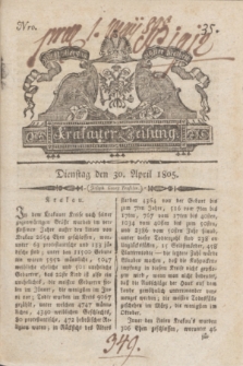 Krakauer Zeitung.1805, Nro. 35 (30 April) + dod.