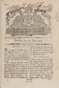 Krakauer Zeitung.1805, Nro. 41 (21 Mai) + dod.