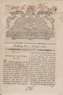 Krakauer Zeitung.1805, Nro. 80 (5 Oktober) + dod.
