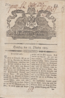 Krakauer Zeitung.1805, Nro. 82 (12 Oktober) + dod.