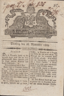 Krakauer Zeitung.1805, Nro. 95 (26 November) + dod.