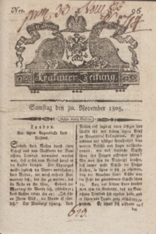 Krakauer Zeitung.1805, Nro. 96 (30 November) + dod.