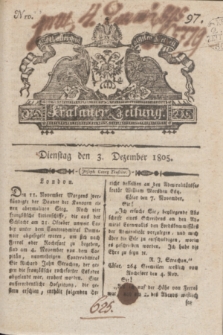 Krakauer Zeitung.1805, Nro. 97 (3 Dezember) + dod.