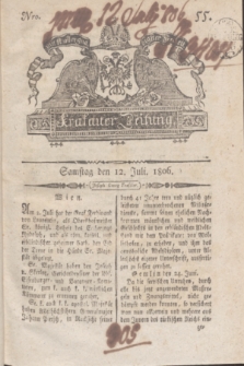 Krakauer Zeitung.1806, Nro. 55 (12 Juli) + dod.