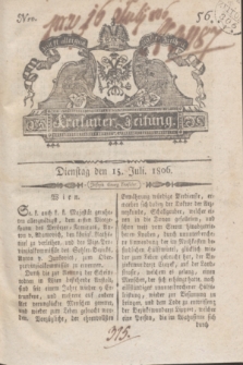 Krakauer Zeitung.1806, Nro. 56 (15 Juli) + dod.