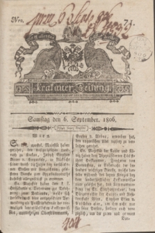 Krakauer Zeitung.1806, Nro. 71 (6 September) + dod.
