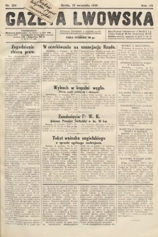 Gazeta Lwowska. 1929, nr 214