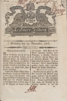 Krakauer Zeitung.1806, Nro. 95 (29 November) + dod.