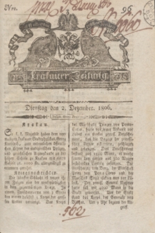 Krakauer Zeitung.1806, Nro. 96 (2 Dezember) + dod.