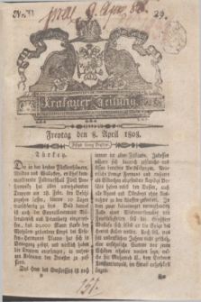 Krakauer Zeitung.1808, Nr. 29 (8 April) + dod.