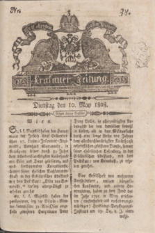 Krakauer Zeitung.1808, Nr. 38 (10 May) + dod.