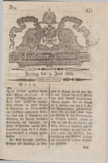 Krakauer Zeitung.1808, Nr. 45 (3 Juni) + dod.