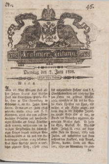 Krakauer Zeitung.1808, Nr. 46 (7 Juni) + dod.