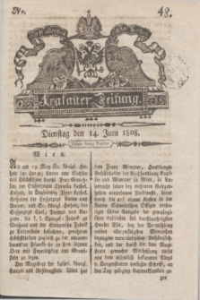 Krakauer Zeitung.1808, Nr. 48 (14 Juni) + dod.