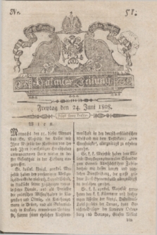 Krakauer Zeitung.1808, Nr. 51 (24 Juni) + dod.