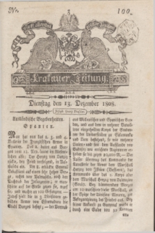 Krakauer Zeitung.1808, Nr. 100 (13 Dezember) + dod.