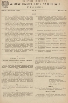 Dziennik Urzędowy Wojewódzkiej Rady Narodowej w Krakowie. 1963, nr 10 |PDF|