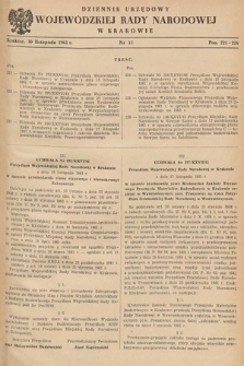 Dziennik Urzędowy Wojewódzkiej Rady Narodowej w Krakowie. 1961, nr 15 |PDF|