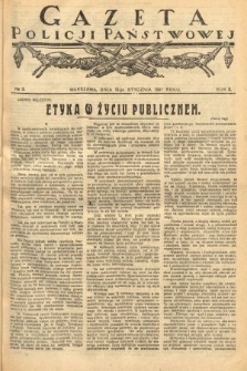 Gazeta Policji Państwowej. 1921, nr 3 |PDF|